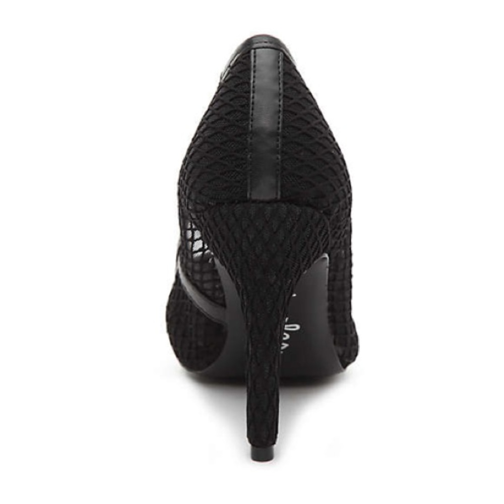BLACK NETTED PUMPS - Picture 4 of 8